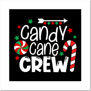 Candy Cane Crew Christmas Xmas Love Candy Boys Girls Kids Posters and Art